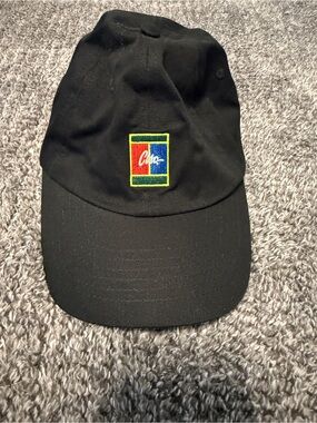 Croc Embroidered Black Baseball Cap